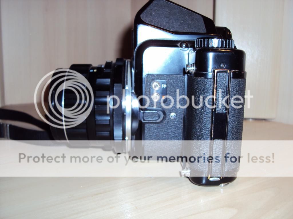 Pentax 6x7 SLR Medium Format Camera with 105mm lens and Original